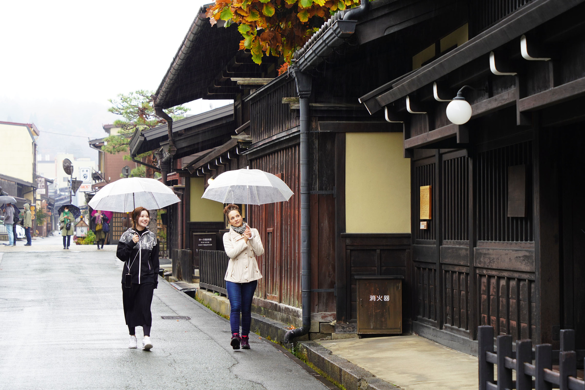 雨でも楽しい飛騨高山