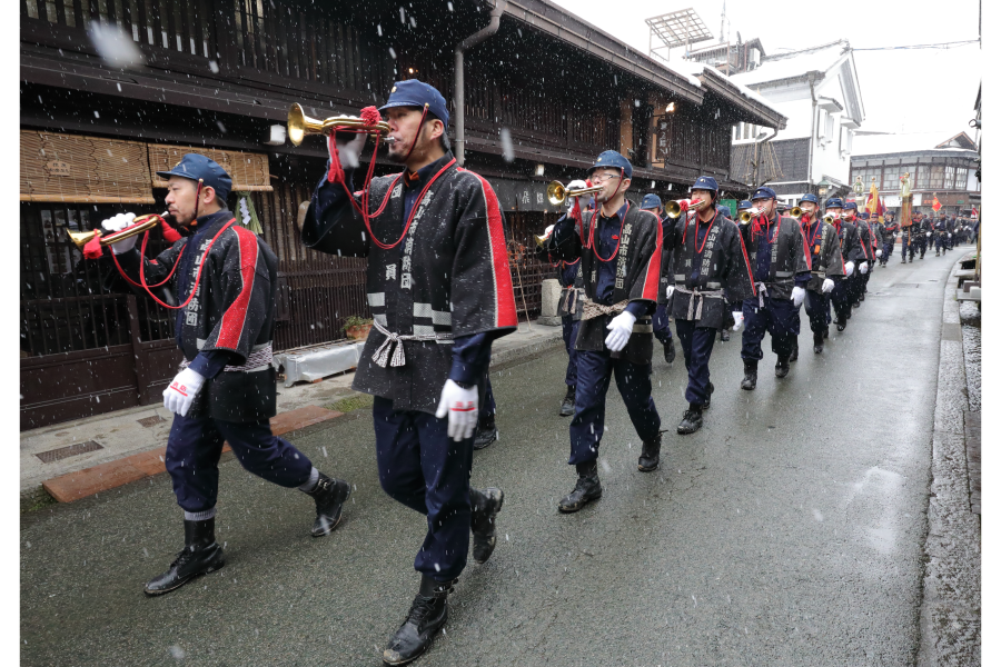 撮影地：高山市上三之町