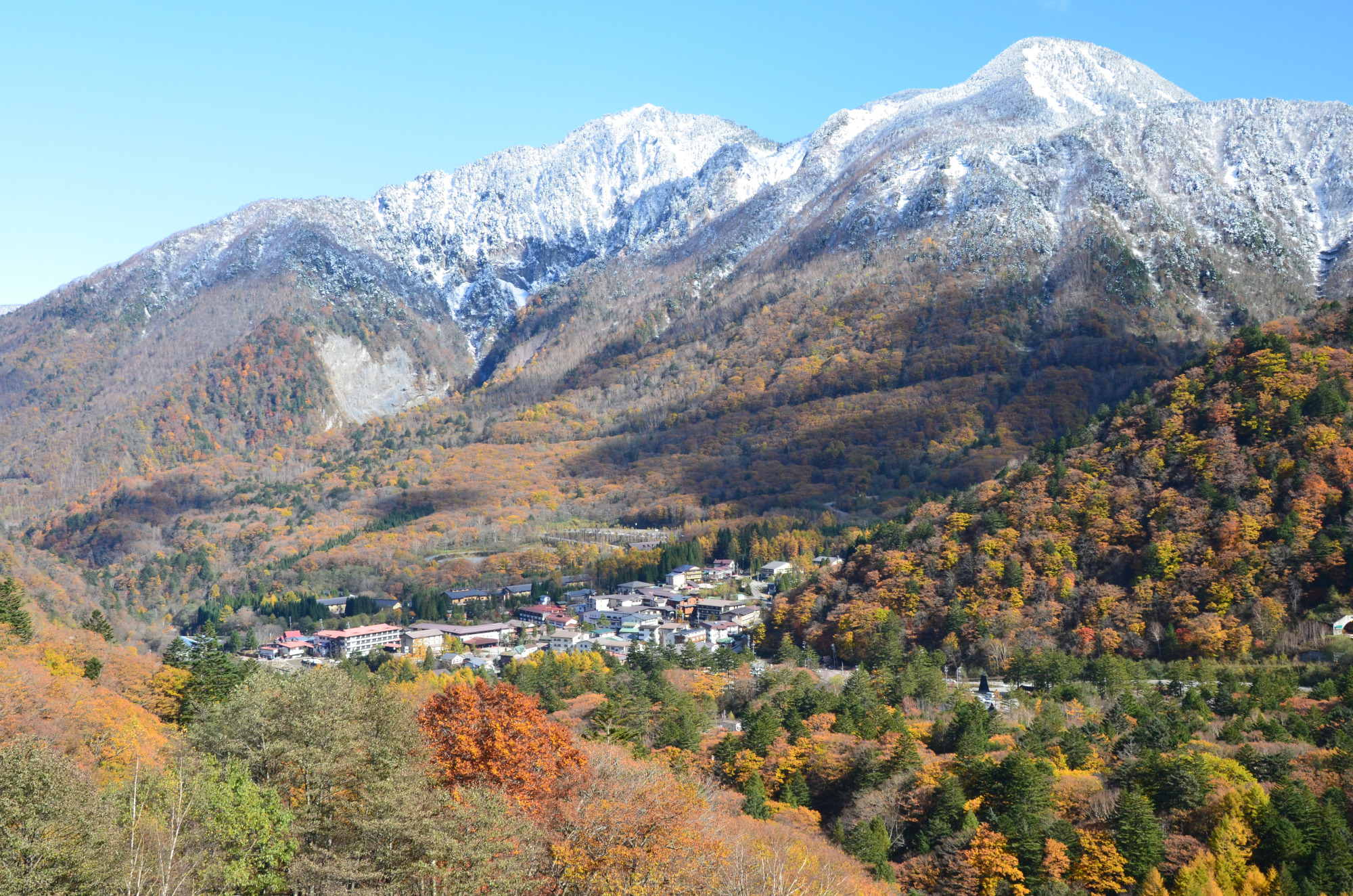 撮影地：平湯峠