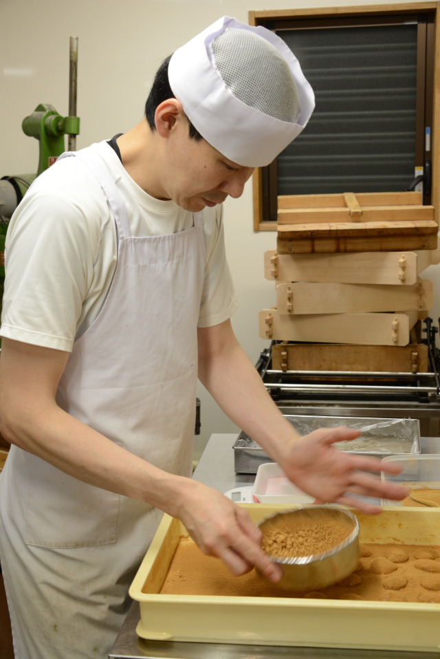 国産素材にこだわった職人が作る和菓子