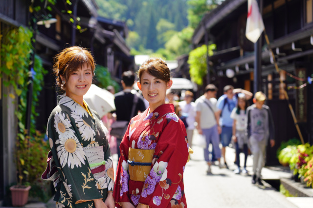 飛騨高山きものさんぽ